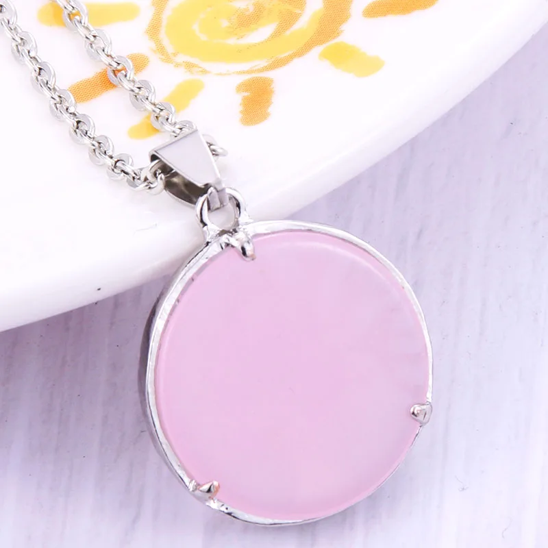 Pink Fashion Charm Creative Fine Tree Of Life Black Night Bright Luminous Necklace Beautiful Glowing Pendant High Jewelry | Украшения и