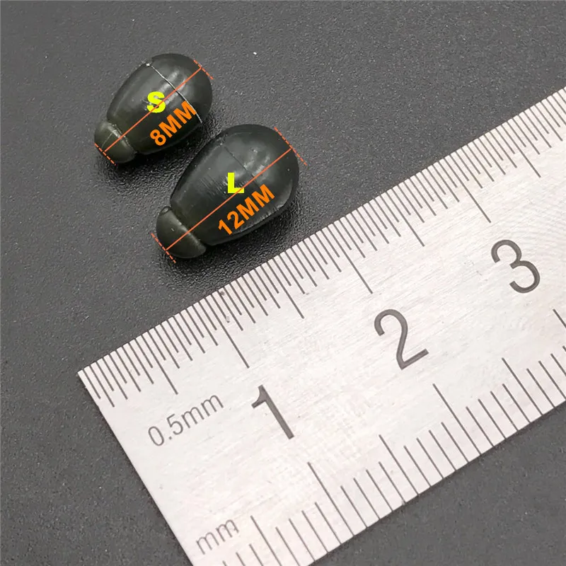 Рыболовные бусины быстрой смены армейского зеленого цвета для ловли карпа метод