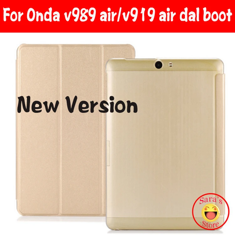 Чехол для Onda V919 air ch V989 Air чехол 3G Dual ультратонкий кожаный 9 7 дюйма|protective shoe - Фото №1