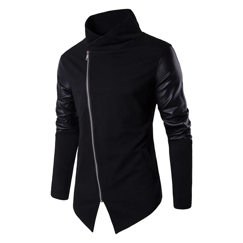 Idopy мужские толстовки с капюшоном и свитшоты черный пуловер в готическом стиле