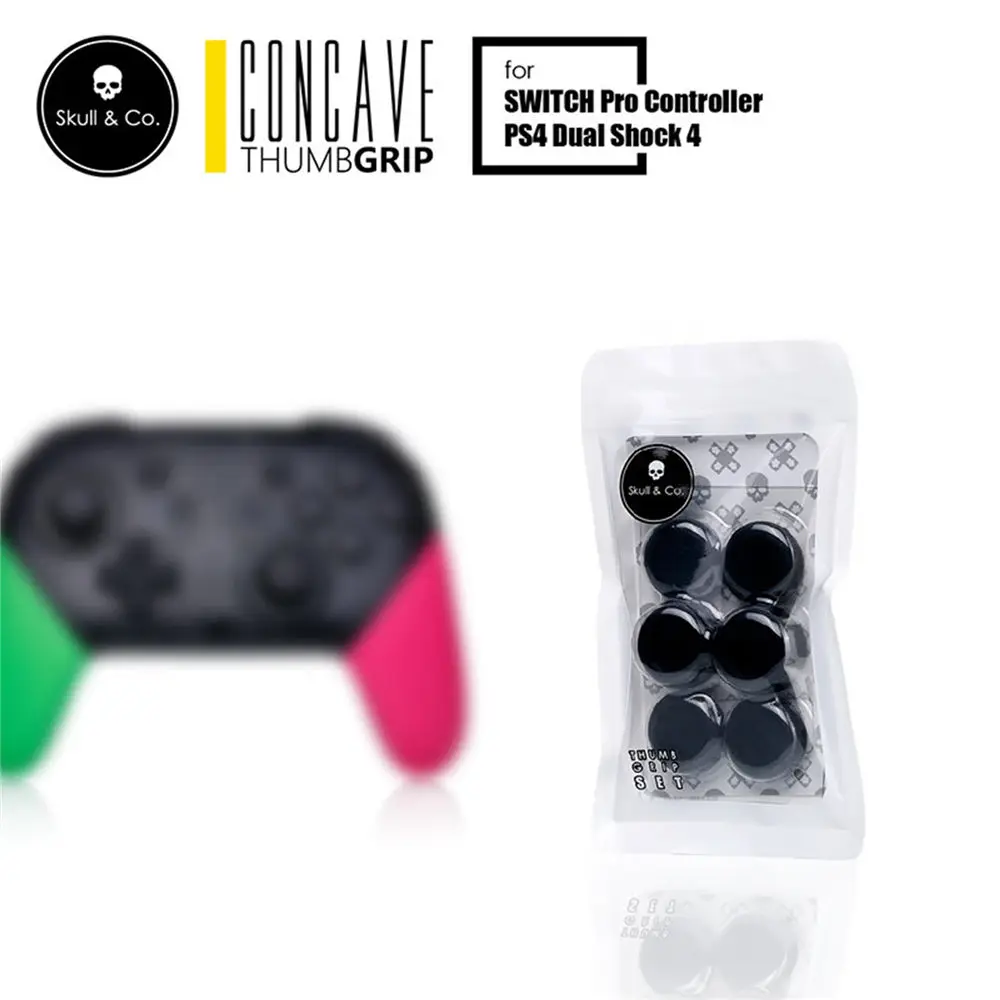 6 шт Для Nintendo переключатель Pro PS4 контроллер силиконовый Кепки джойстик