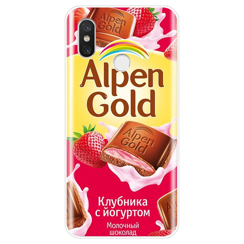 Мягкий Силиконовый ТПУ чехол для телефона alenka bar wonka chocolate xiaomi 4 4S 5 5C 5S PLUS 6 6X 8 Pro 8lite 9