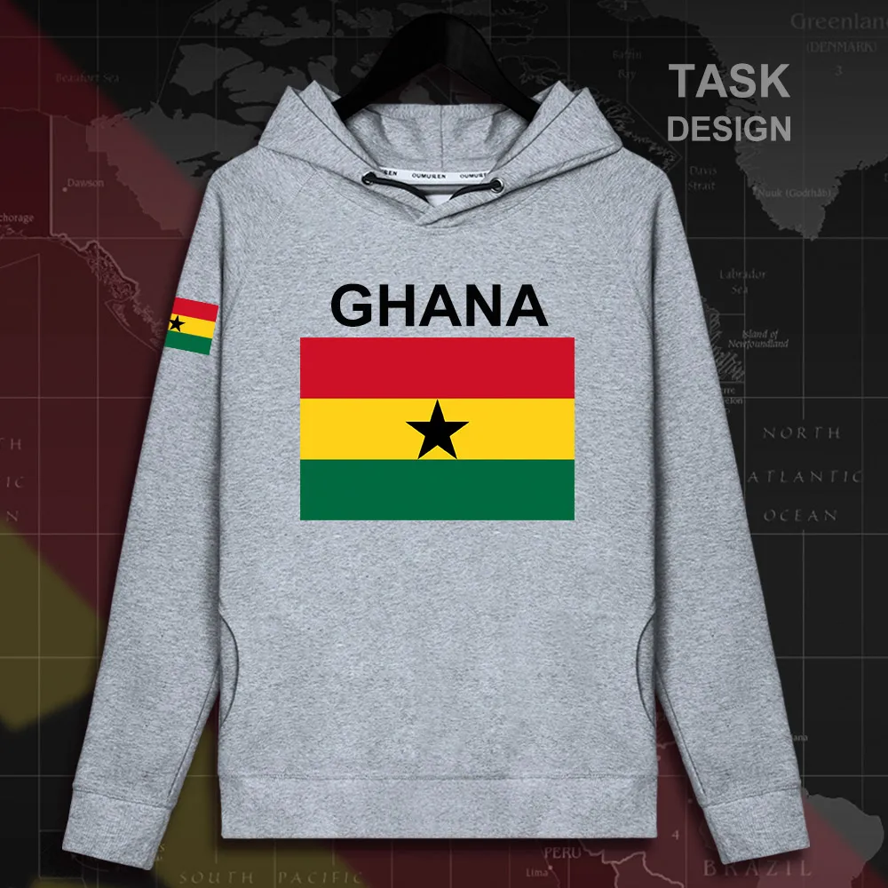 

Republic of Ghana Ghanaian GHA GH mens hoodie pullovers hoodies men sweatshirt streetwear clothing hip hop tracksuit nation flag