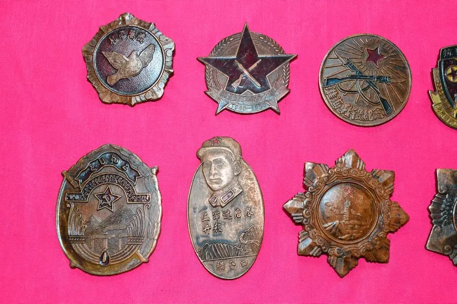 Памятная медаль в китайском стиле 10 шт.|medals military|medal awardmedal war |