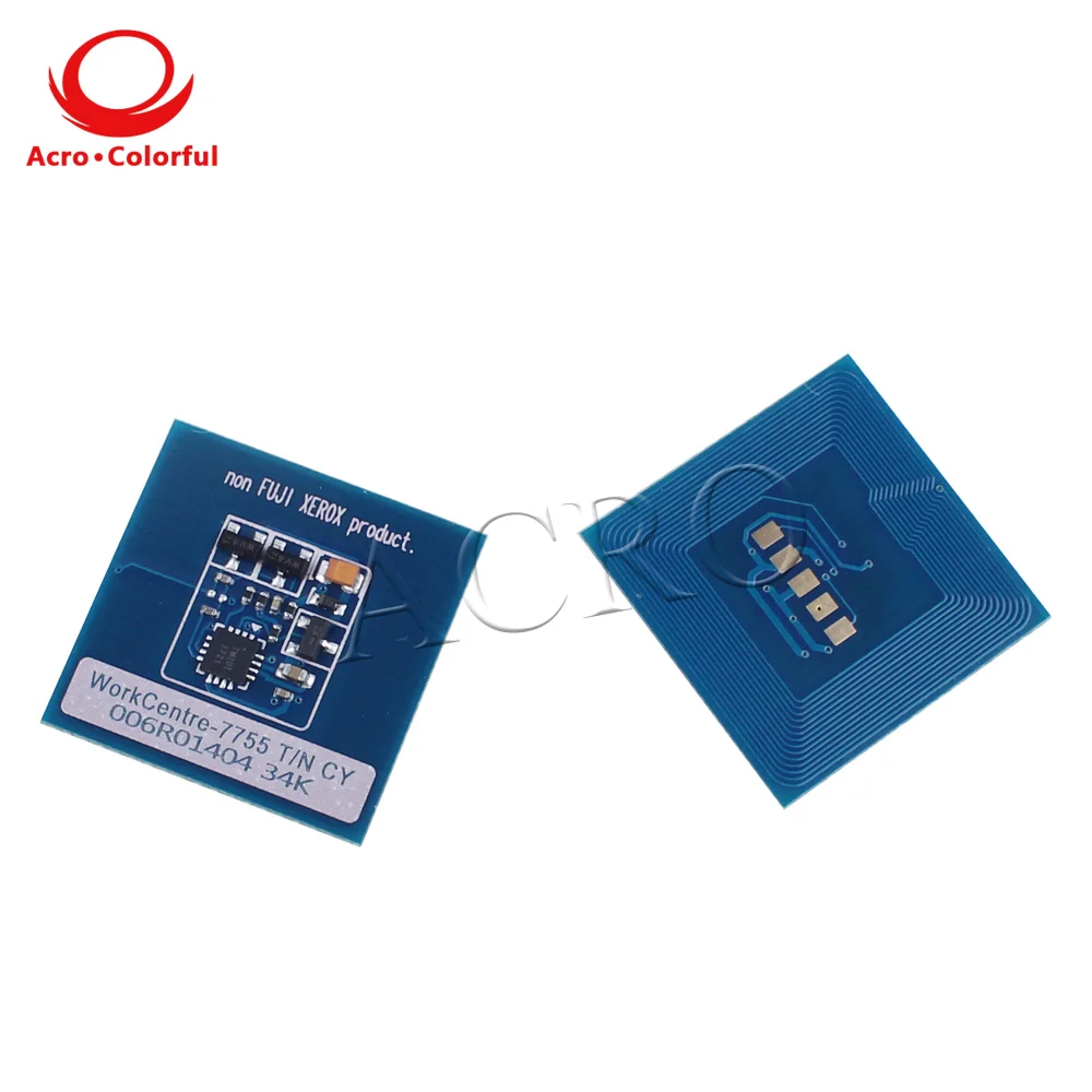 

006R01403 006R01404 006R01405 006R01406 Toner CHIP For Xerox WorkCentre 7755 7765 7775 laser printer copier