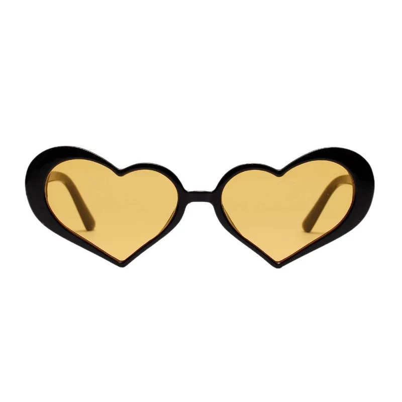 COCKCON Love Heart солнцезащитные очки для женщин Ретро дизайнерские кошачий глаз