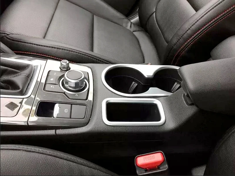 Держатель для чашек Mazda хромированная крышка салона автомобиля CX5 2012 2013 2014|abs