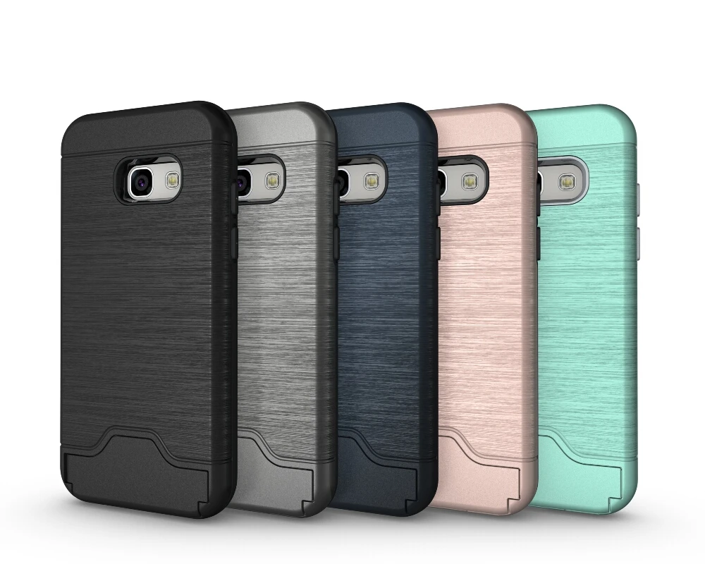 Для samsung A5 2017 Heavy Duty Защитник Case Влияние Гибридный Жесткий Пластиковый Чехол