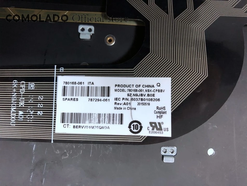 Итальянская Клавиатура для ноутбука HP ProBook 640 440 445 G1 G2 645 430 черная клавиатура с