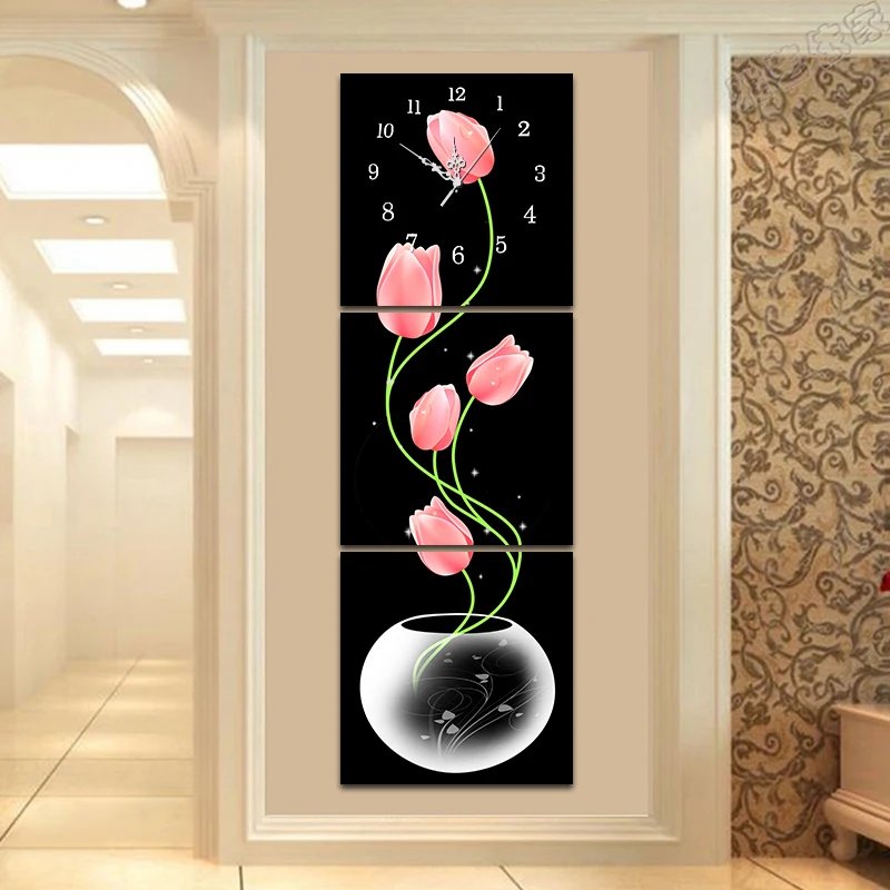 5D Diy Diamond Painting Rose Cross Stitch Full Drill Round Diamond Embroidery Flowers Crystal Diamond Mosaic Pictures Needlework