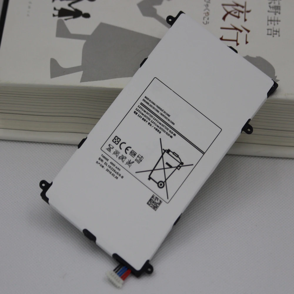 10 шт./лот сменный аккумулятор T4800E для Samsung Galaxy Tab Pro 8 4 in SM-T321 T325 T320 T321 планшета 4800 мАч