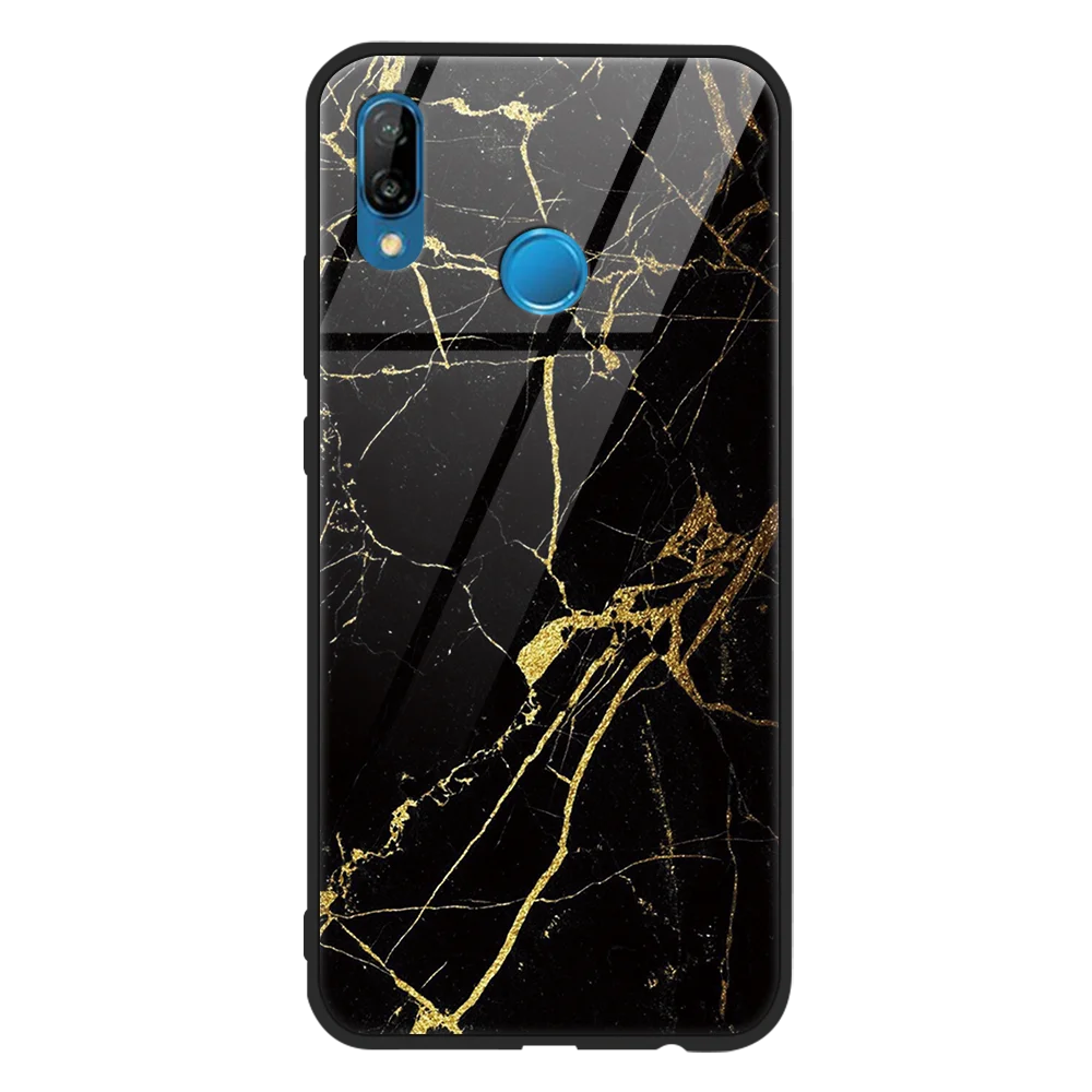 Закаленное Стекло Мраморный чехол для huawei P20 P30 P10 mate 20 10 30 P9 Plus Pro Lite P Smart Fundas для Honor 8X9X20 10 Pro Lite