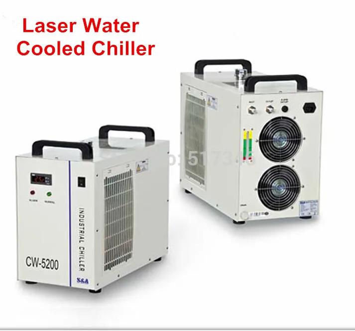 

1pcs Laser Water Cooled Chiller CW5200 110V/220V 60HZ CW5200DG