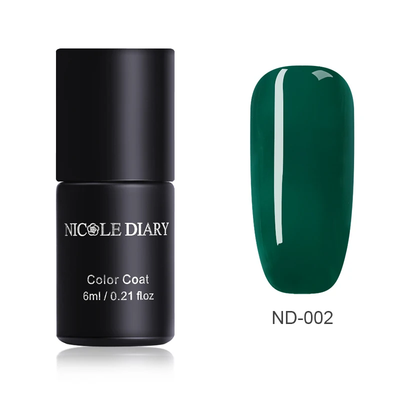 Other ND-002 NICOLE дневник одношаговый лак для ногтей УФ-гель серый красный серия блеск замочить от гель-лака нет необходимости базовое верхнее покрытие ногтей DIY - Цвет: Other ND-002