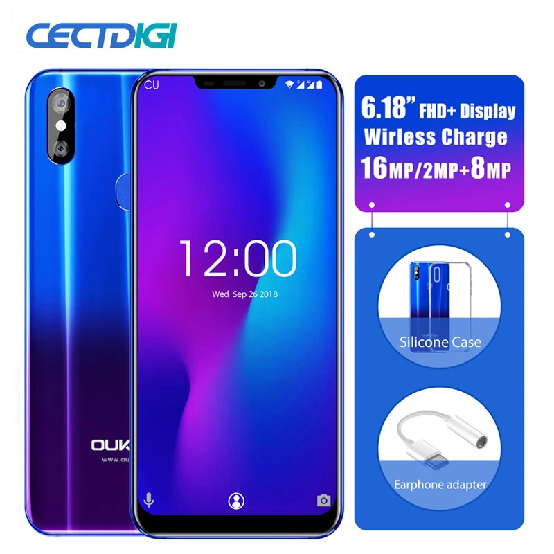 OUKITEL U23 смартфон экран 6 18 дюйма ГБ 64 Android 8 1 Восьмиядерный|Смартфоны| |