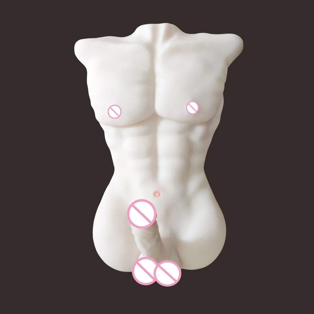 HISMITH белая мужская полностью Силиконовая секс кукла товары для геев с большим