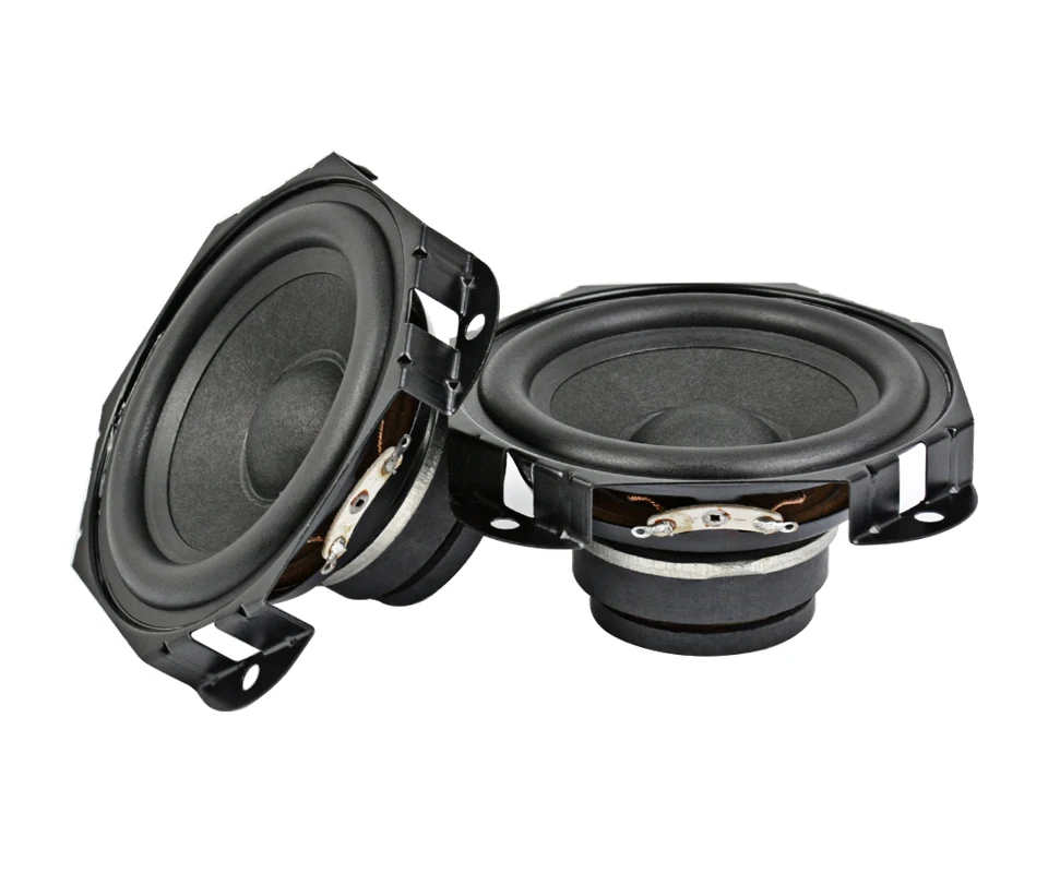 AIYIMA 2 шт. 3 дюйма аудио портативный динамик s Altavoz Portatil Колонка 4Ohm 10 Вт PU сторона 40 Магнитный динамик DIY для домашнего кинотеатра
