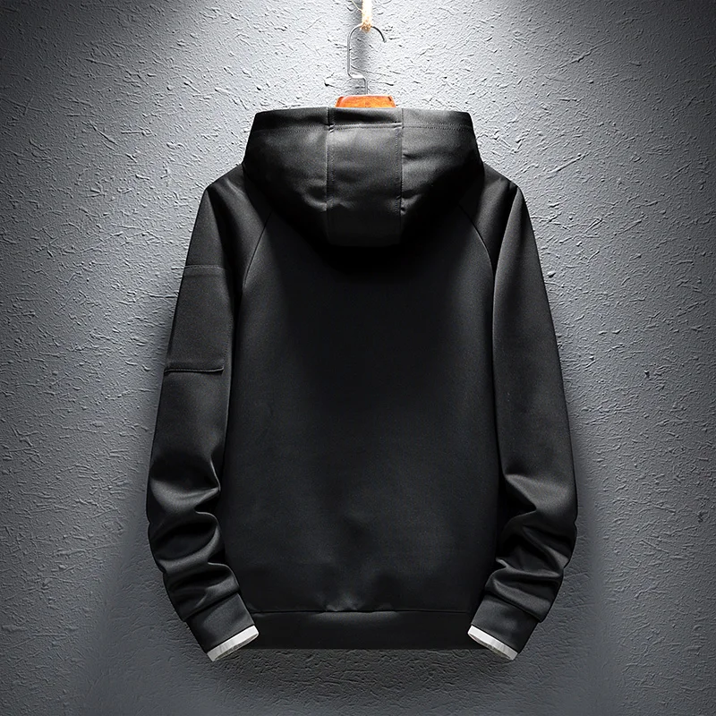Grandwish Hoodies Men Brand Spring Autumn Long Sleeve Solid Color Hooded Sweatshirt Mens Hoodie Sweat Coat Streetwear GA170 | Мужская