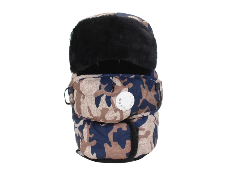 YOUBOME Зима куртка-бомбер Шапки Кепки s Для мужчин теплые Earflap шарф Для женщин российский камуфляж Термальность Trooper Earflap спортивные Зимние Лыжная шапка