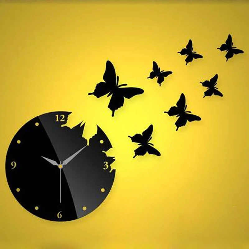 Настенные часы &quotсделай сам&quot современный дизайн акриловые настенные с