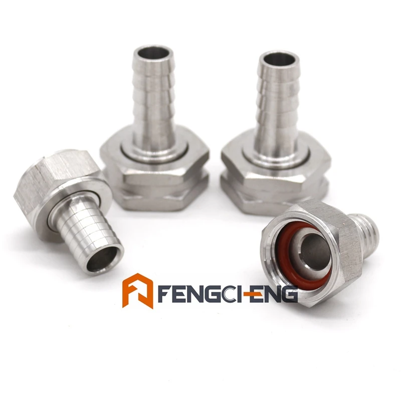 Набор адаптеров для чиллера пластин из нержавеющей стали 2 шт. x 1/2 дюйма NPT 3/4