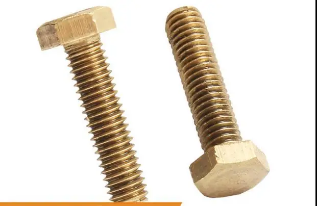 Винт с шестигранной головкой из меди для крепления 5 основ M8 * 16 20 25 30 35 40 45 мм|screw