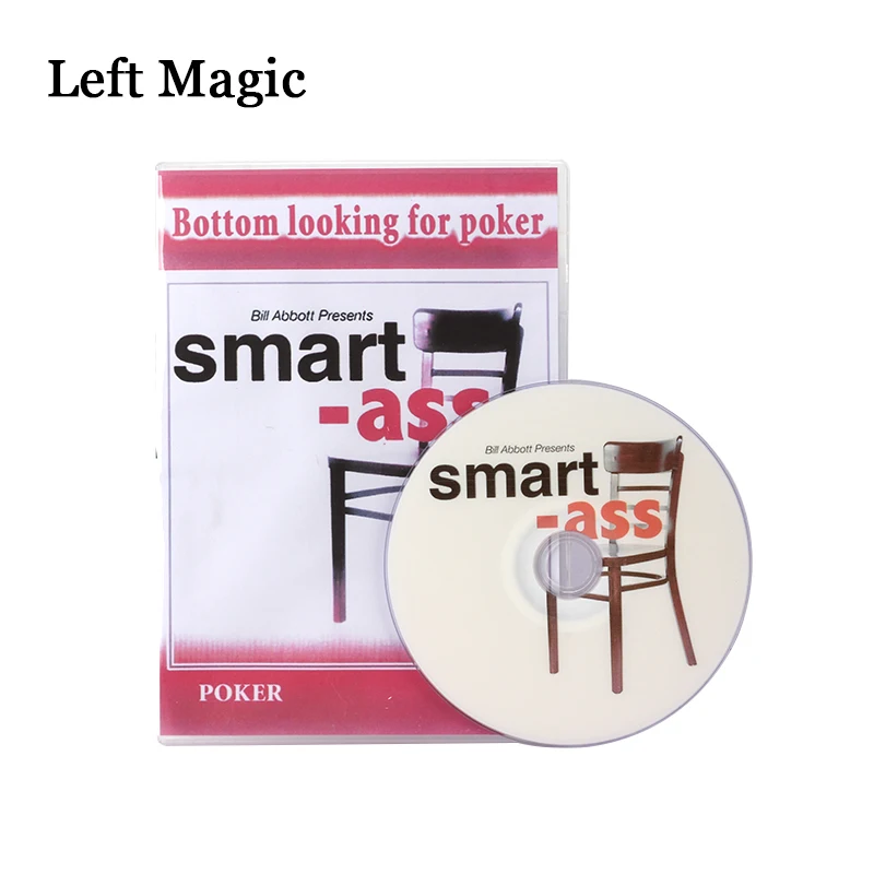Smart Ass от Liu Qian (DVD + Deck)-магические трюки крупным планом карты сцены магический