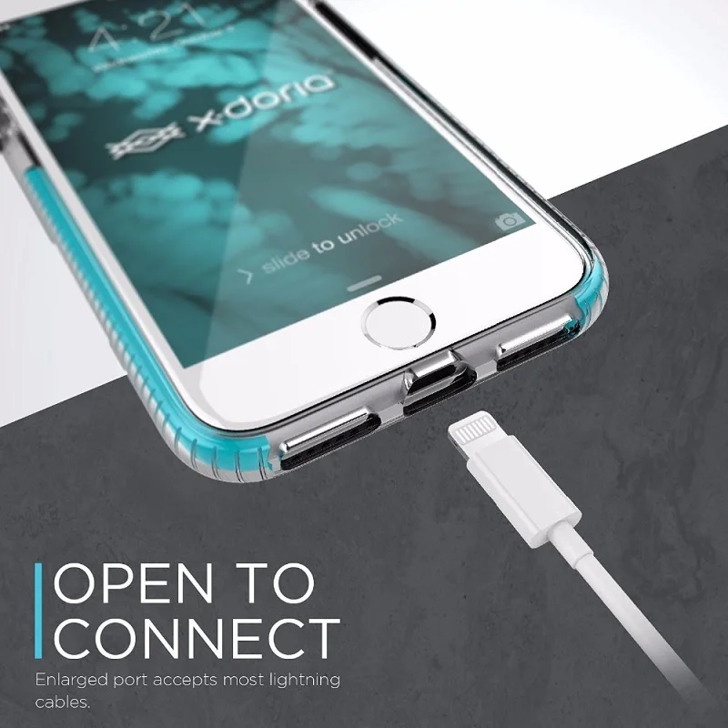 X-Doria Impact Pro Чехол для iPhone SE2 7 8 Phone Plus научно доказанная защита от падения |