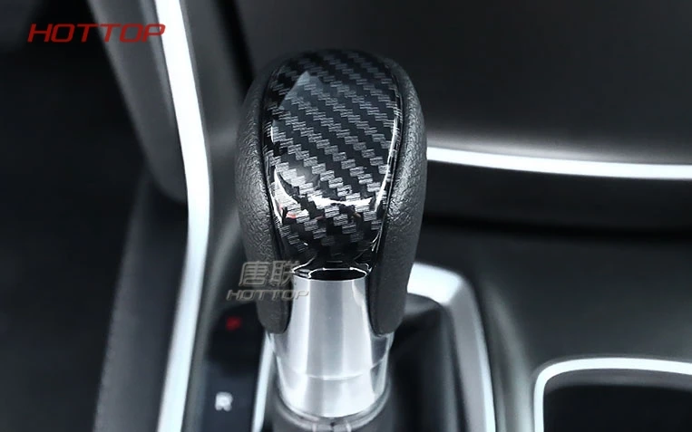 Ручка переключения передач для Honda Accord 10th аксессуары для внутреннего рычага из углеродного волокна