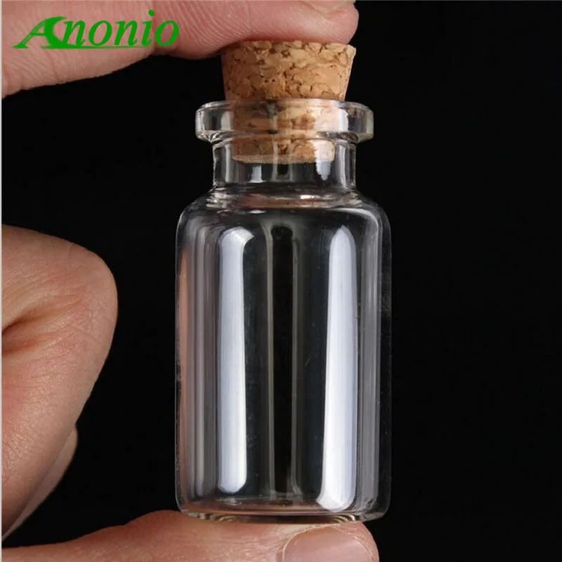 20 шт стеклянная бутылка с пробкой свадебное украшение подарок на