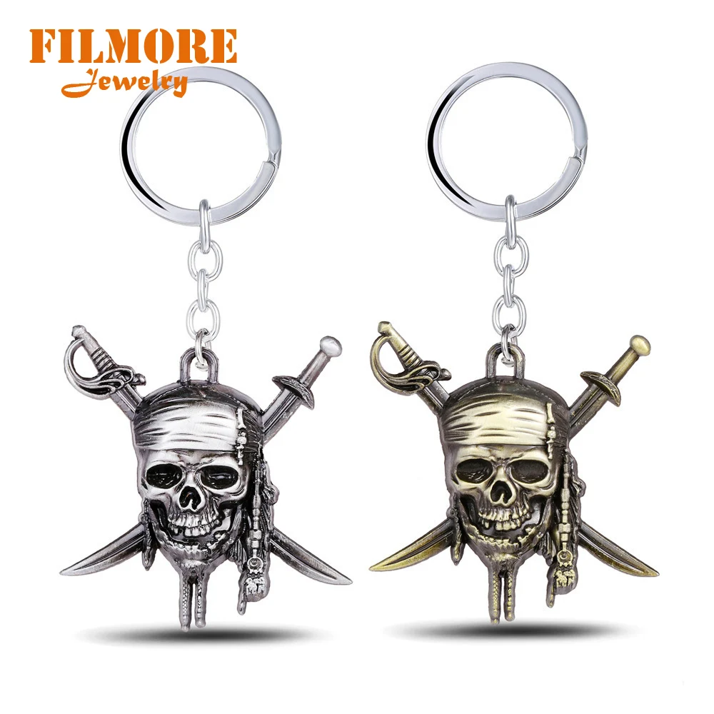 Ювелирные изделия Filmore из фильма Пираты Карибского моря брелок с капитаном