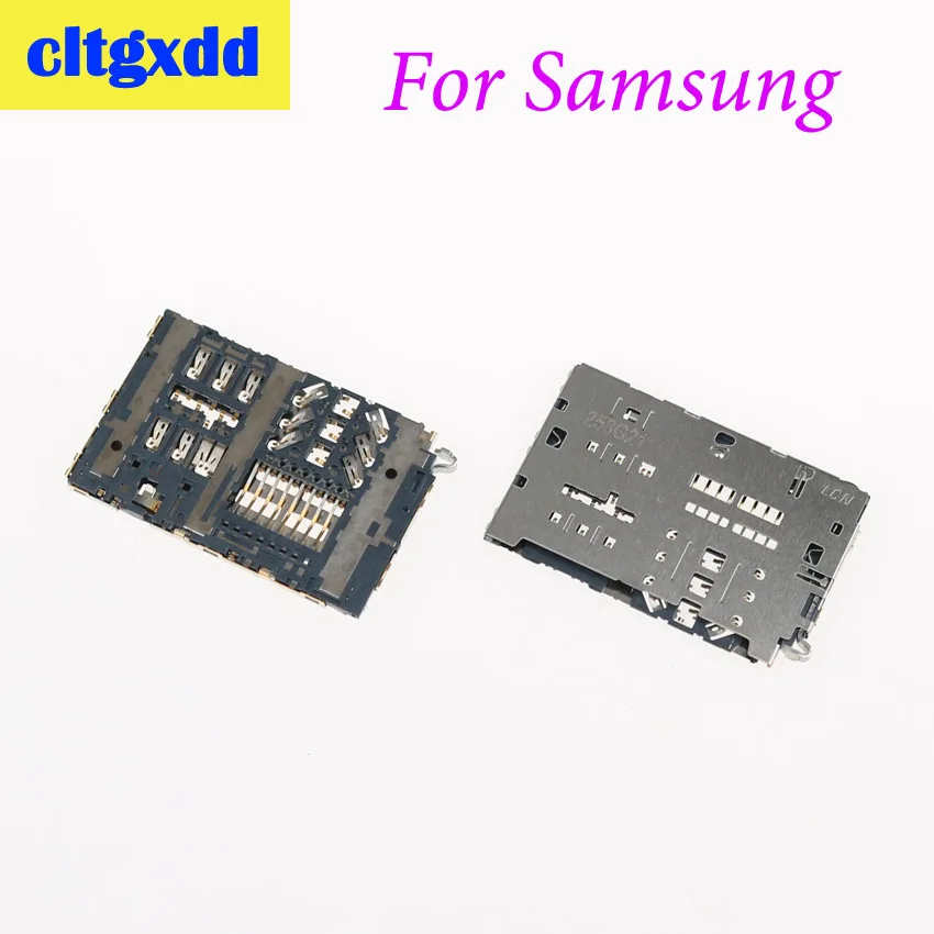

cltgxdd SIM Card Socket Reader Slot tray Holder Connector For Samsung Galaxy A9 A9100 A9000 A7100 A5100 A3100 C7 Pro C7000 C7010