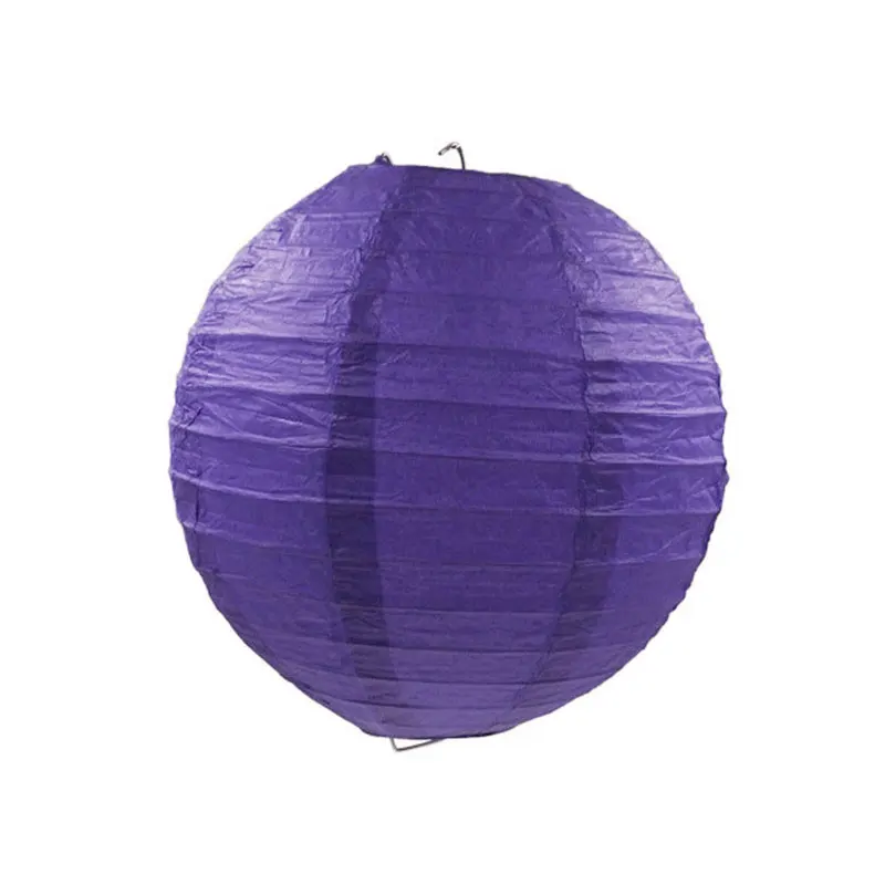 Violet Высота каблука 10 см, каблук 15 см, 20 см, 25 см, 30 см, 35 см, 40 см китайский год украшения белый бумажный фонарь свадебные Спальня ко Дню Святого Валентина бумажная лампа - Цвет: Violet