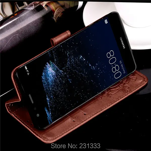 For Samsung Galaxy J1 MINI Prime J210 Huawei P10 LITE Lucky Clover Wallet Leather Pouch Case Strap TPU Stand ID Card Cover 1pcs | Мобильные