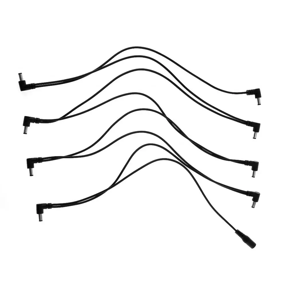 8 способов Дейзи цепной шнур медный провод гитарный эффект педаль питания