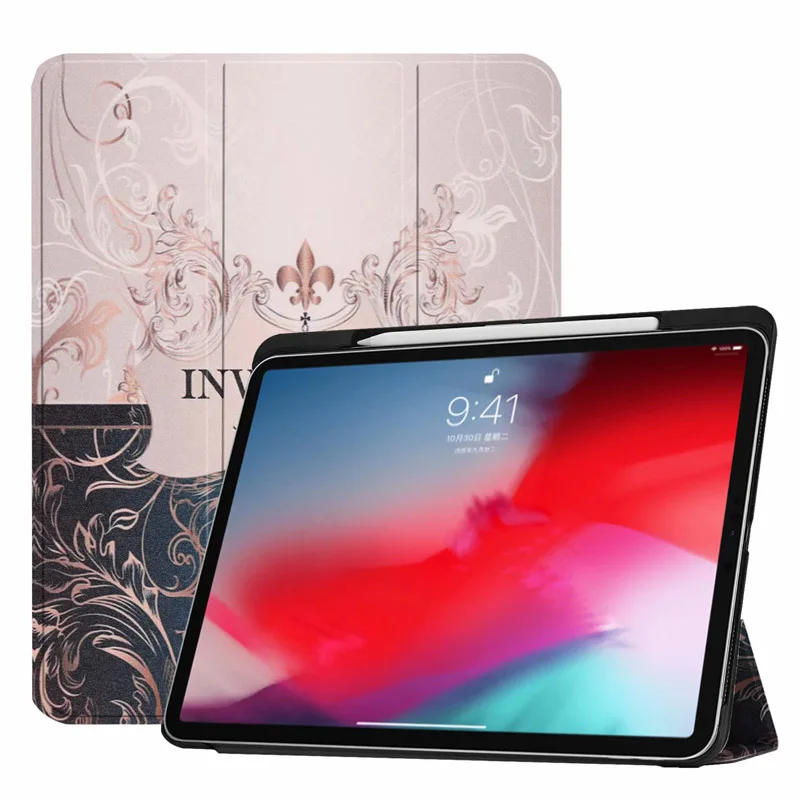 Чехол для iPad Pro 12 9 2018 с карманом ручки модный защитный чехол iPadPro дюйма A1876 A2014 A1895 a53