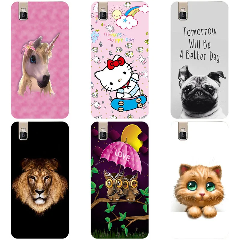 Ultra Slim HD Painted Soft Silicon Case for Huawei Honor 7 7i / Shot X ATH-UL01 ATH-UL06 ATH-UL11 ATH-UL1 Back Cover Coque |