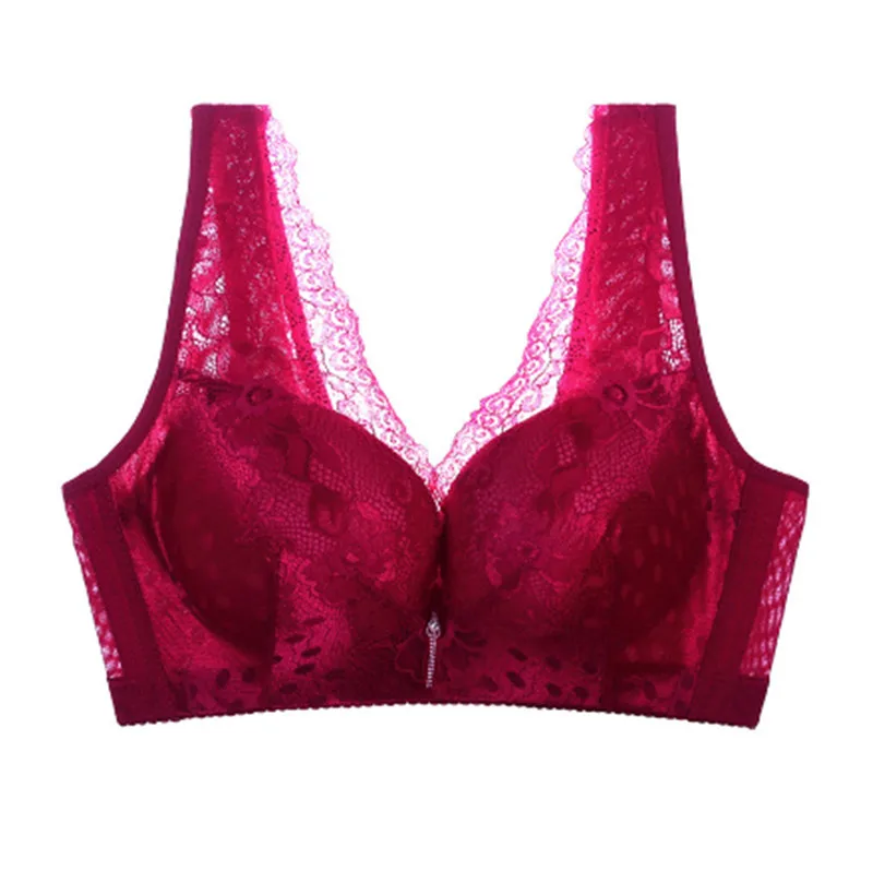 

Бюстгальтер пуш-ап женский без косточек, нижнее белье с чашками C, D, 38, 40, 42, 44, 46, 48, 50, красный, синий, черный