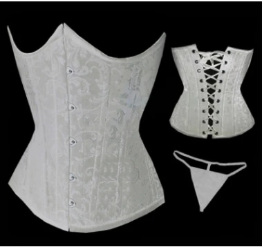 Бесплатная доставка НОВЫХ Прибытие Sexy Black Satin Underbust Корсеты Dropship Корсет размер