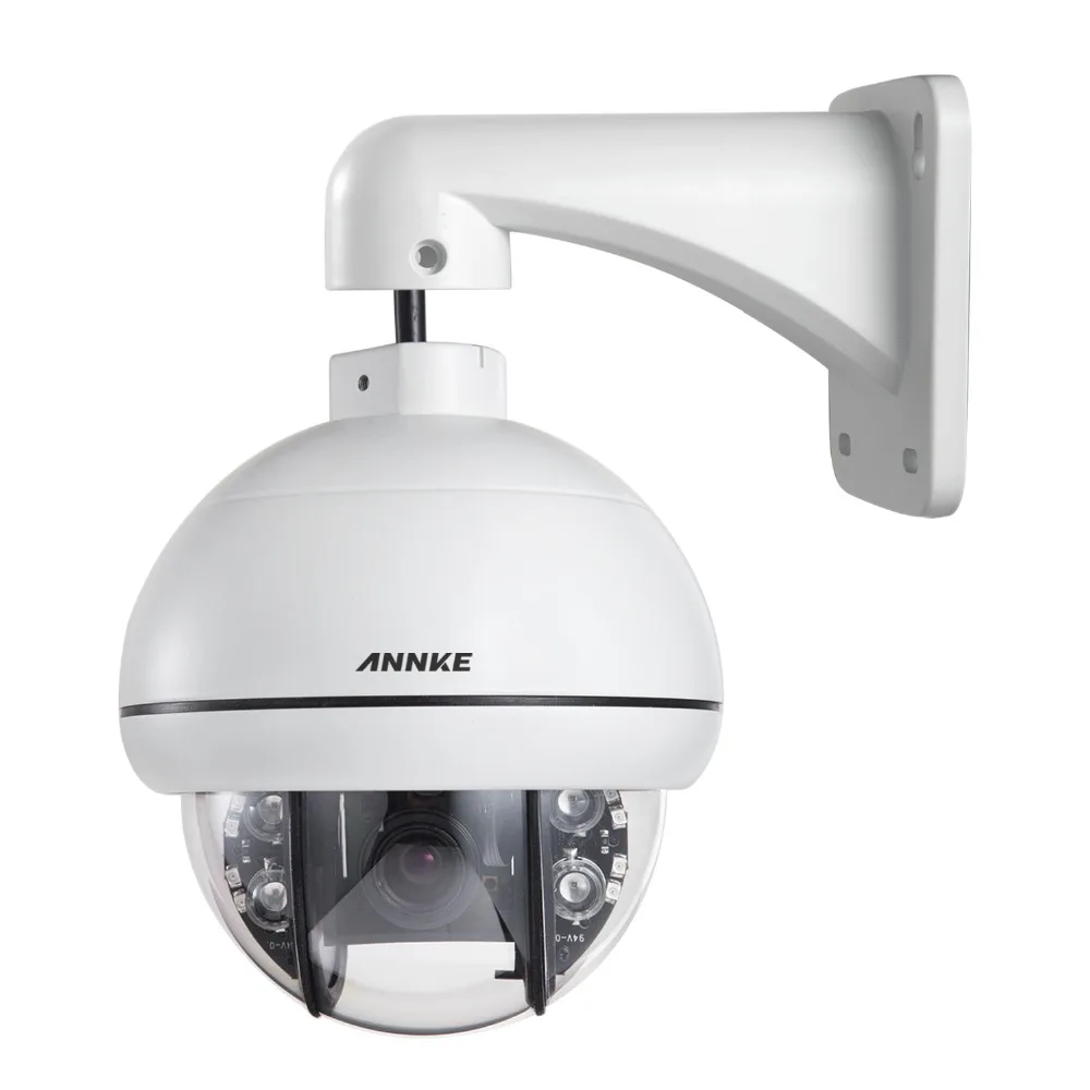 ANNKE HD 720P Mini 3X Zoom PTZ IR камера ночного видения с защитой от атмосферных воздействий