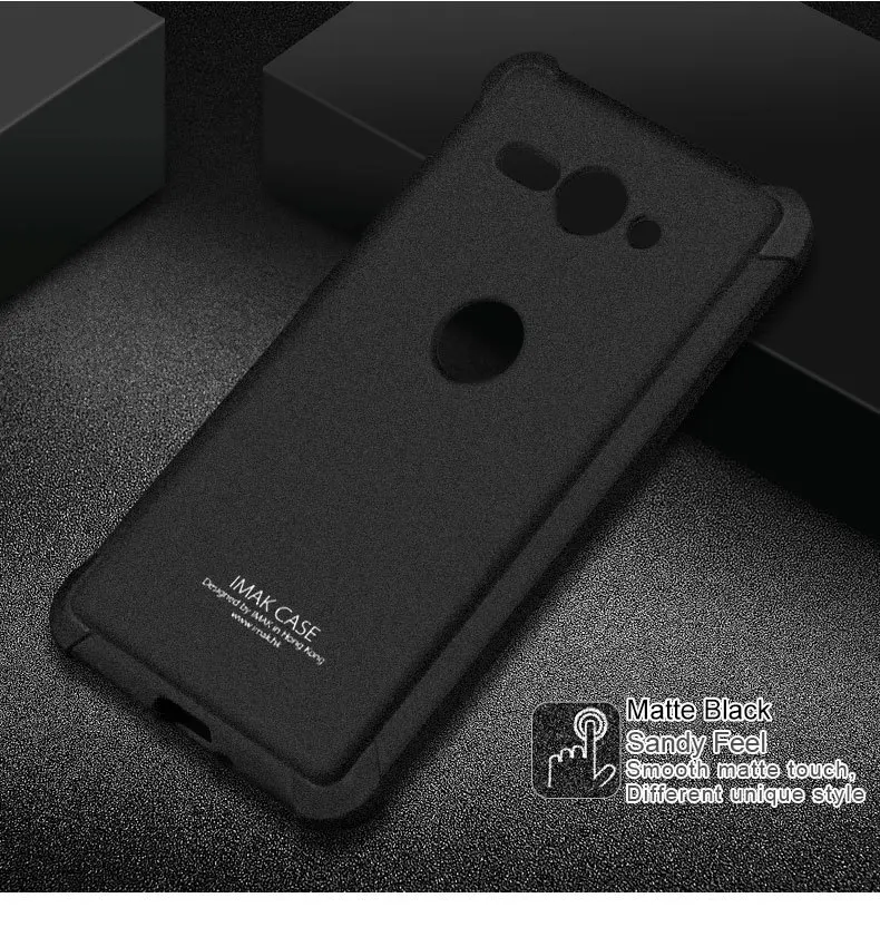IMAK Для sony XZ2 компактный чехол противоударный мягкий Задняя накладка чехла из ТПУ для sony Xperia XZ2 Compact Dual Sim