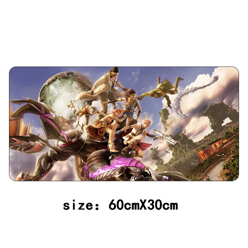 Siancs Большой 60X30 см XL Мышь pad последняя фантазия VII Мышь pad Анимация игра геймер игровая клавиатура Коврик для рабочего стола - Цвет: NO.3