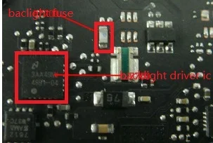 10PCS for Macbook pro 13&quot A1502 820-3476-A U7700 LED LCD BackLight Driver IC Chip And F7700 Back light Fuse on Board | Мобильные