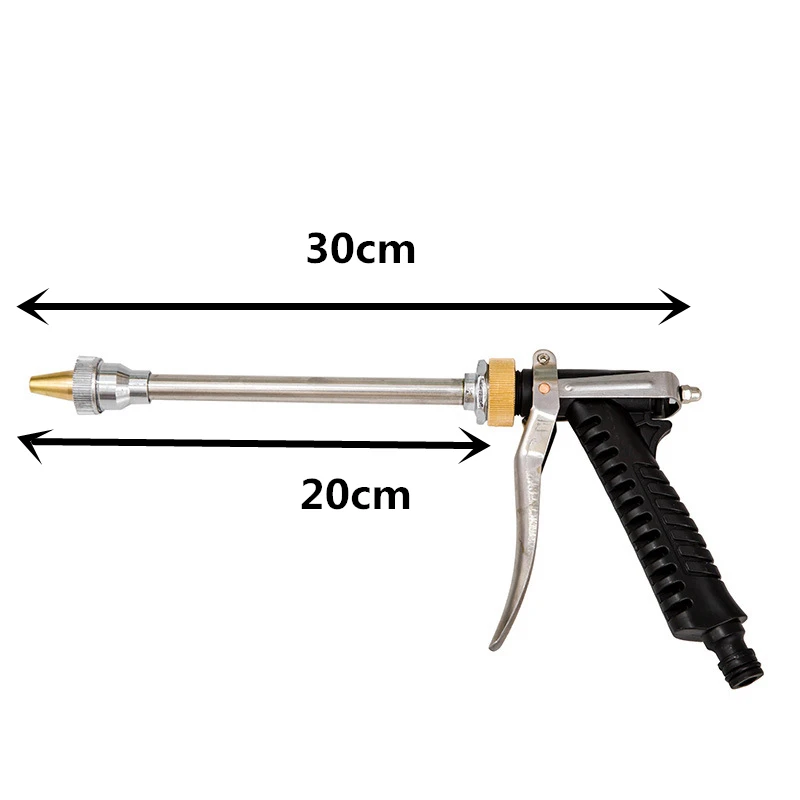Новый садовый опрыскиватель из нержавеющей стали моющий водяной пистолет