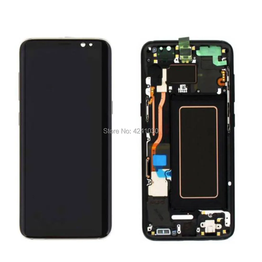 Marco de pantalla LCD para m&oacute;vil, digitalizador para Samsung Galaxy S8 Plus G950 g9500 g950f g950u g950n-1
