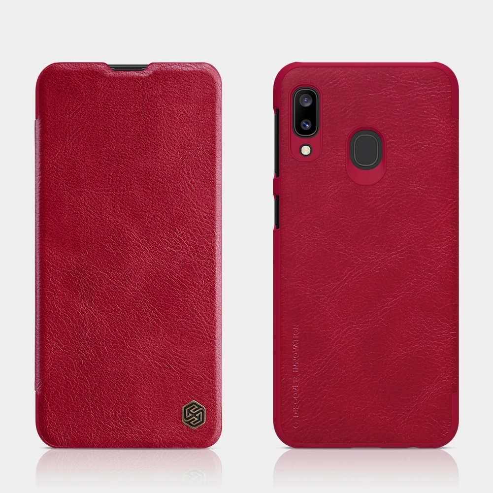 Nillkin для samsung Galaxy A20e A90 5G чехол Бизнес Флип кожаный чехол для samsung S10 S9 S8 Plus S10E A60 Nilkin задняя крышка