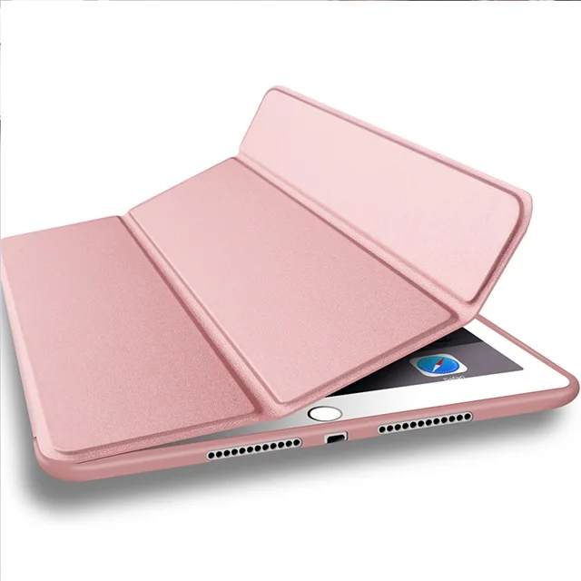 Чехол для нового iPad Air 3 и iPad Pro 10,5 дюймов ультра тонкий из искусственной кожи смарт-чехол трехслойная подставка функция автоматического сна/пробуждения