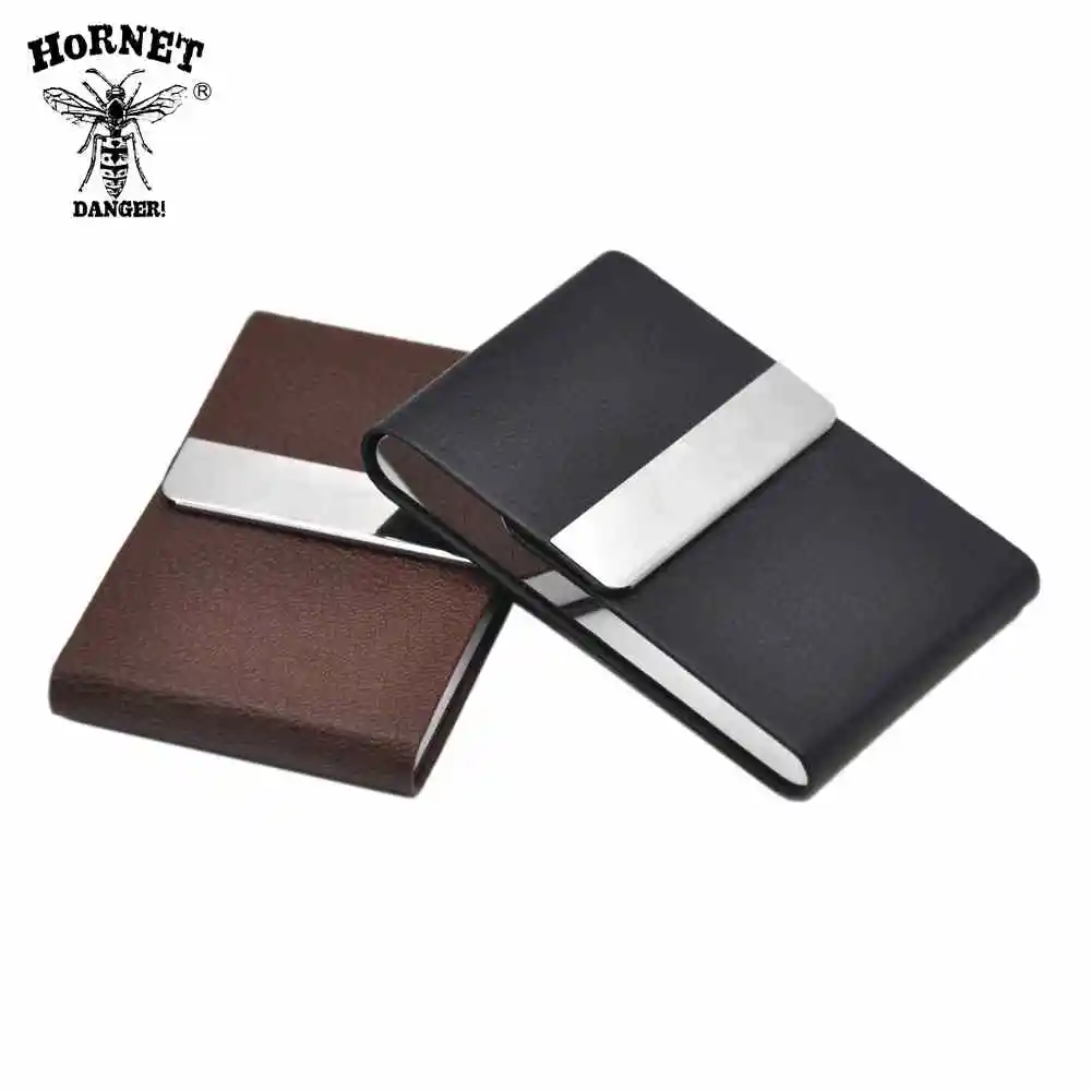 [HORNET] обычный размер искусственная кожа кожаный чехол для сигарет (вмещает 7