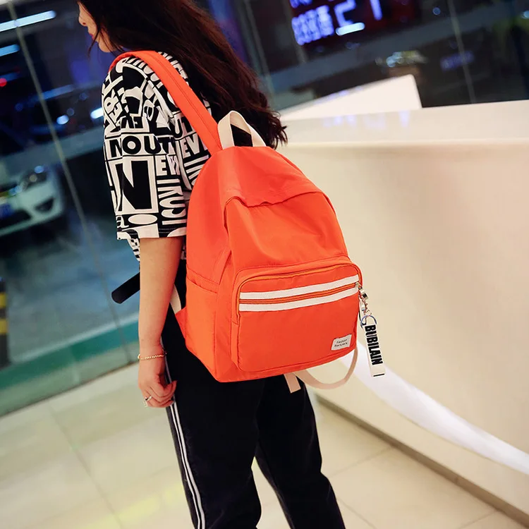 2018 новый японский однотонный рюкзак в стиле Харадзюку ольччан женский | Багаж и
