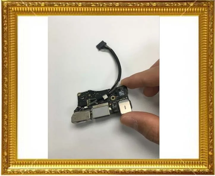 Подлинная USB DC Jack аудио плата питания 820 2861 A для Apple MacBook Air 13 &quotA1369 Late 2010 MC503 MC504 EMC 2392